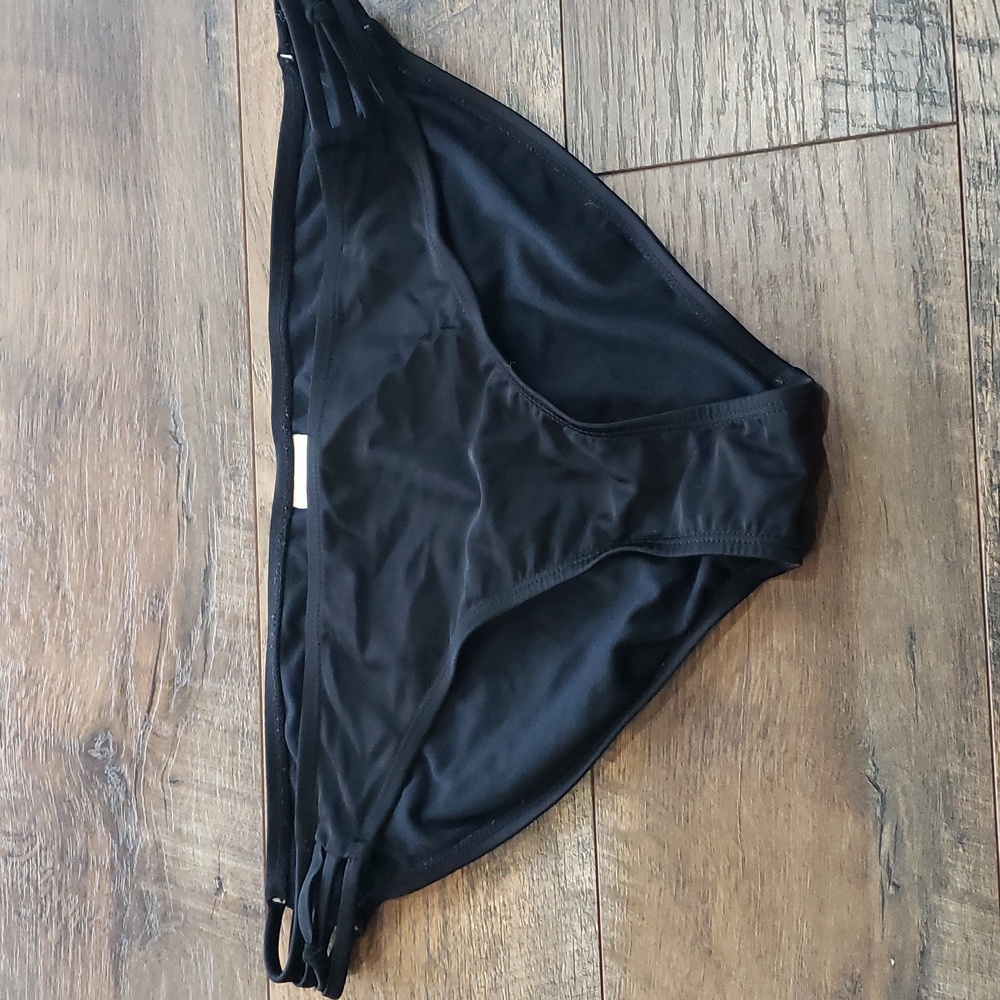 Mudd Women's Black Bikini Bottoms, Size XL